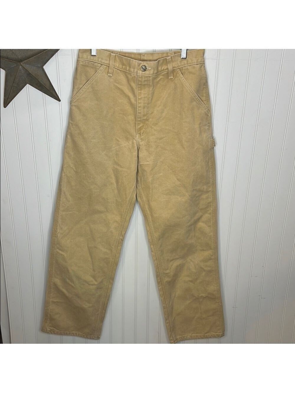 Carhartt Tan Workwear Canvas  Classic Style B12 Size 31x31